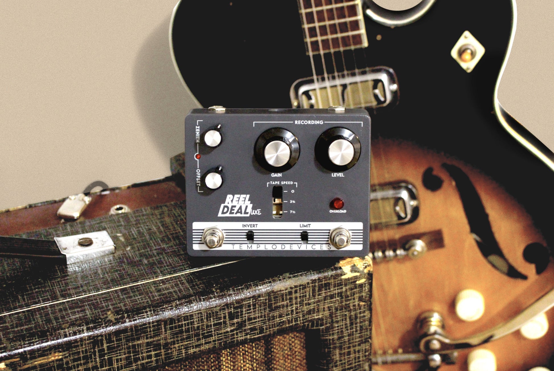 REEL DEAL PREAMPLIFIER PREAMP PEDAL TEMPLODEVICES TEMPLO