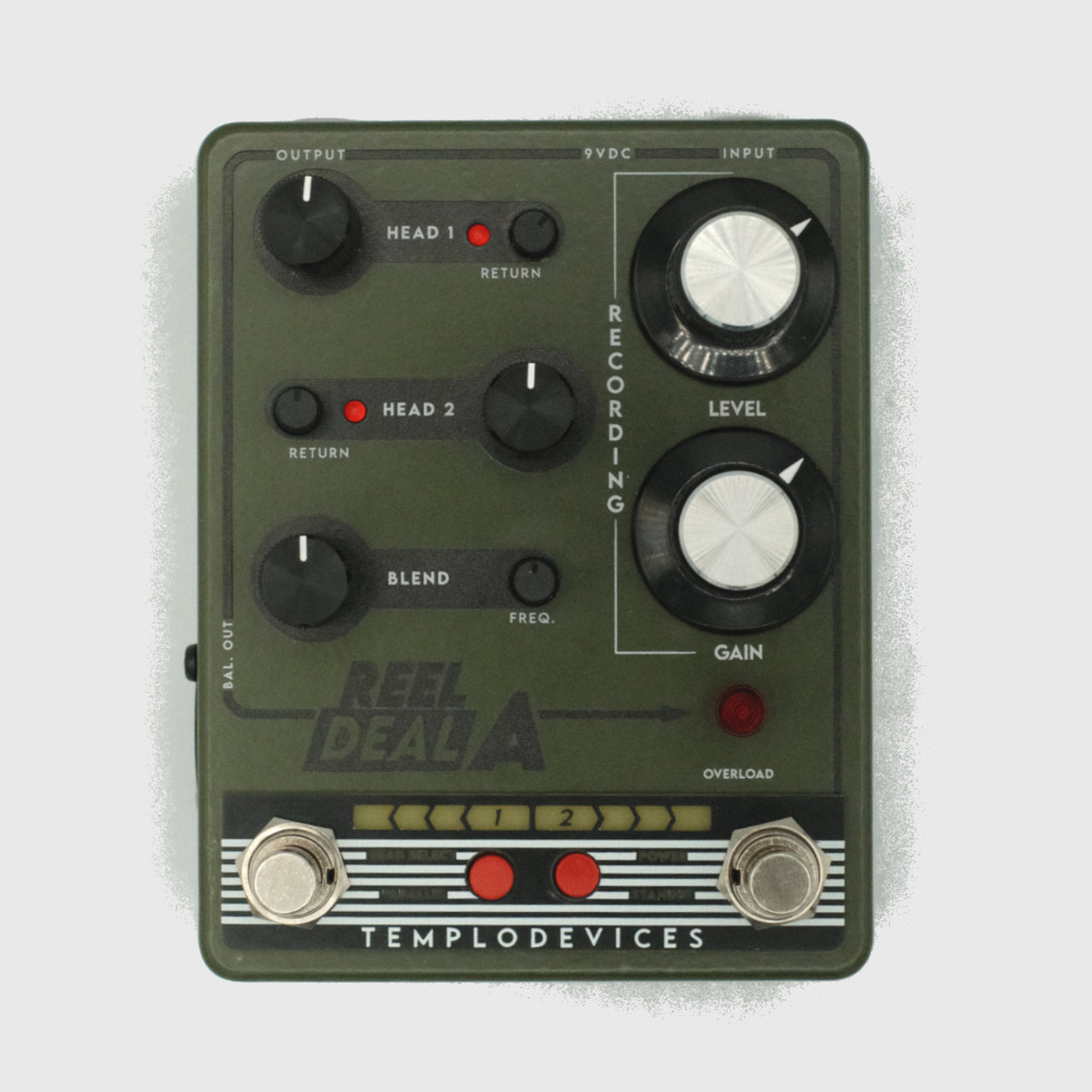 Reel Deal A Preamp and Dual Delay